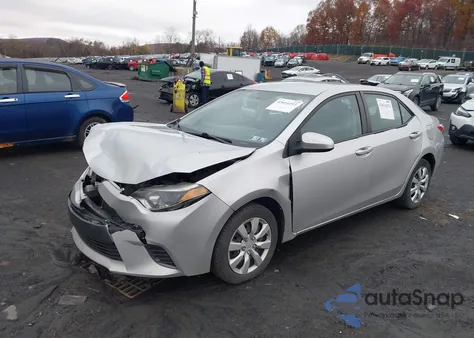 2016 Toyota Corolla Le from USA, damaged, VIN 2T1BURHE3GC689131